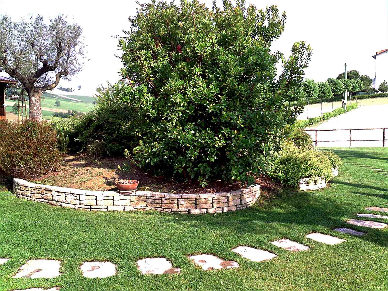 1° esempio di camminamento di Green Garden Pesaro 1° esempio di camminamento di Green Garden Pesaro