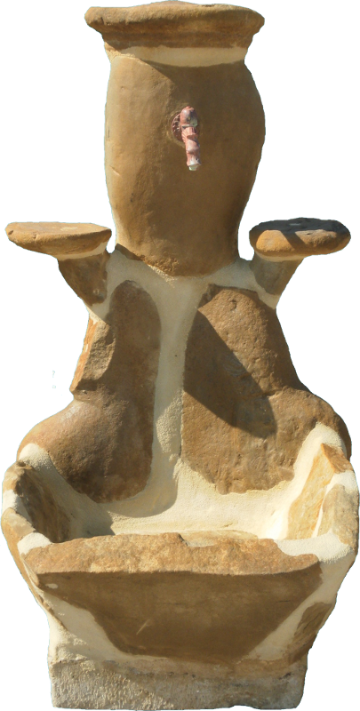 6° esempio di pozzo realizzata da Green Garden Pesaro 4° esempio di fontana realizzata da Green Garden Pesaro