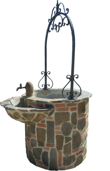 1° esempio di pozzo realizzata da Green Garden Pesaro 1° esempio di pozzo realizzata da Green Garden Pesaro